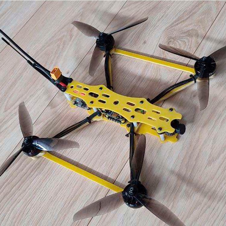 Квадрокоптер FPV JBS Mosquito 7", рама GEPRC MARK4, VTX 5.8GHz, ERLS 915, без батареї, фото 1