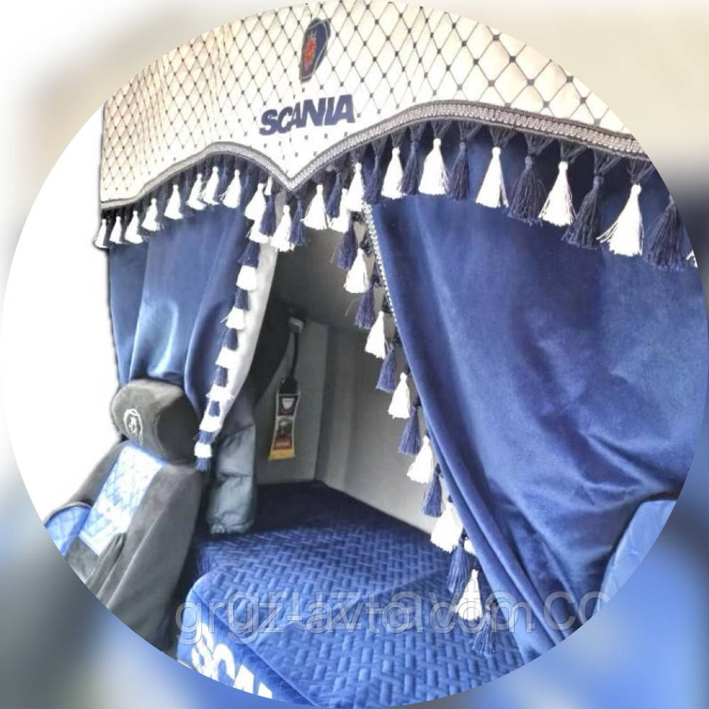 Наматрацник (чохол матраца)  в спалку преміум велюр Scania Сканія