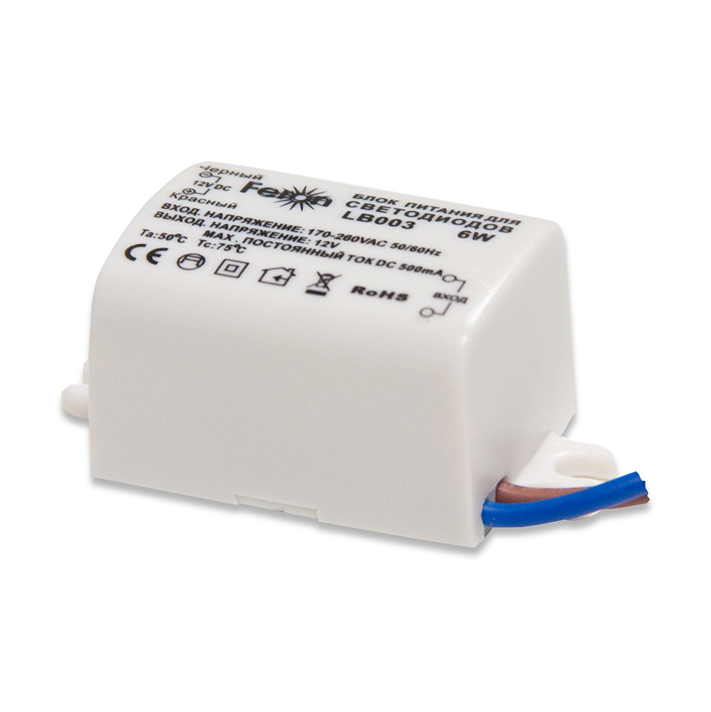 Трансформатор електронний Feron LB003 6W IP20 (21480) (ID#2223543238 ...