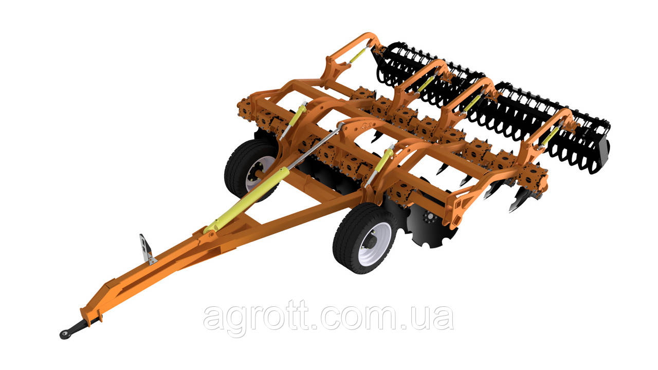 Дискова борона ТАУРУС 2.8П причіпна, фото 1
