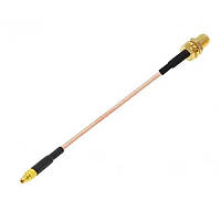 Пігтейл кабель антенний перехідник MMCX to SMA — 7CM прямий pigtail