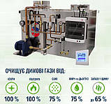 Вентиляційний гідрофільтр іскрогасник для мангалів і печей на вугіллі СІГОВ 2500, фото 2