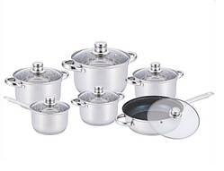 Набір посуду Benson BN-208 (ємність 2,1 л, 2,1 л, 2,9 л, 3,9 л, 6,5 л, 3,4 л)