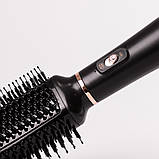 Фен стайлер для волосся 3в1 керамічний 1000 Вт поворотна насадка та щітка фен Sokany SK-1922, фото 4