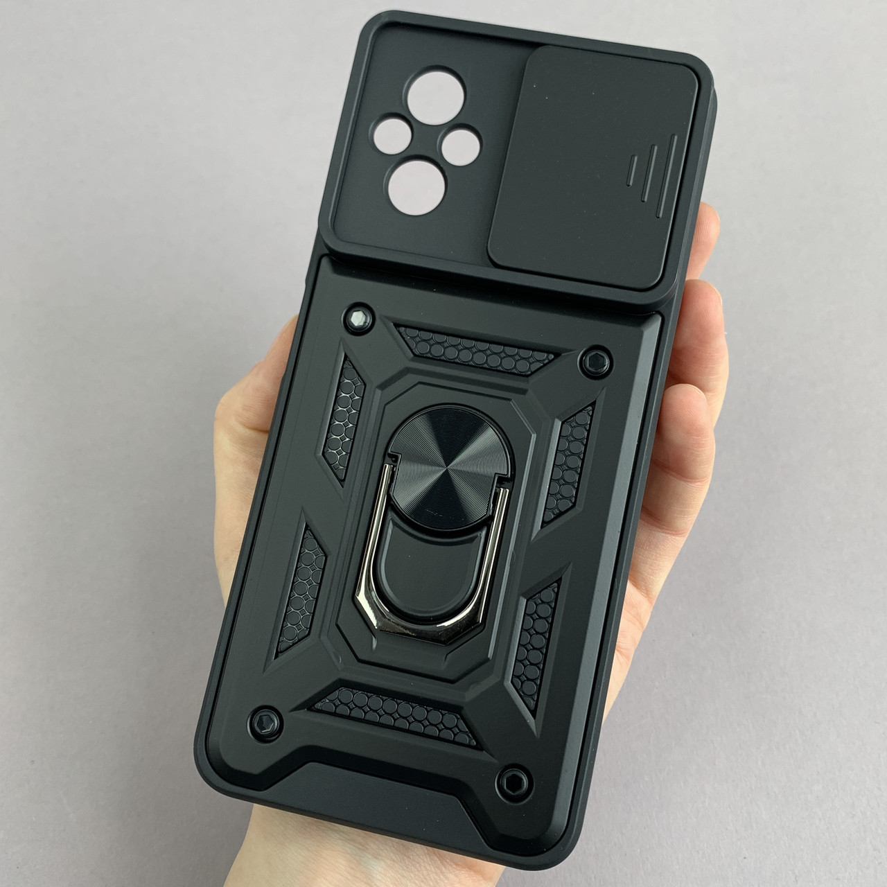 Чехол для Realme C67 4G противоударный с подставкой со шторкой чехол на ...