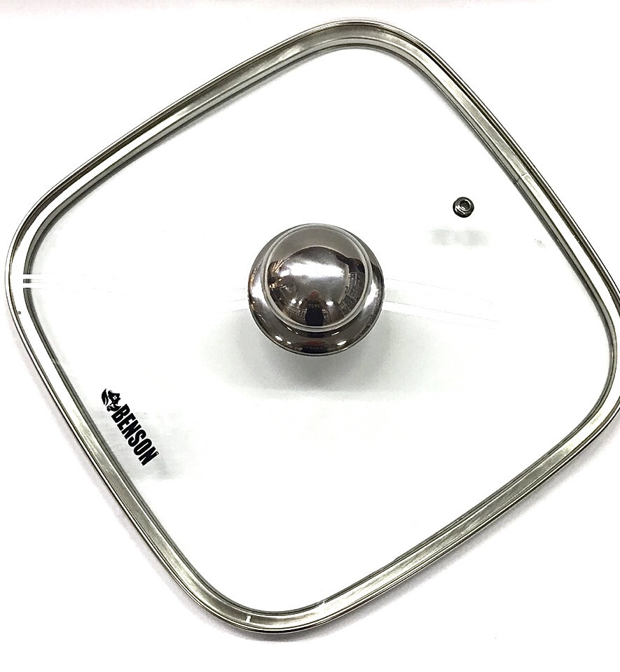 Кришка для каструлі квадратна Benson BN-994 (20 см), фото 1