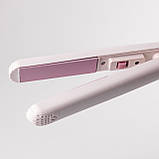 Праска для волосся 20 Вт до 160 градусів міні стайлер для вирівнювання волосся та завивки Sokany BA-888 Білий, фото 3
