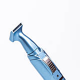 Тример для носа вух та брів акумуляторний з насадками та USB Sokany SK-316, фото 2