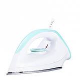 Праска ручна з антипригарним покриттям 1200 Вт з керамічною підошвою SOKANY SK-119 Зелений, фото 2