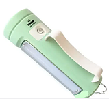 Ліхтар кемпінговий LL-7509 | Світлодіодний ліхтарик | Ліхтарик на сонячній батареї | Акумуляторний ліхтар, фото 3