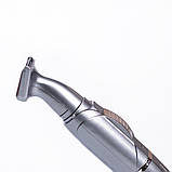 Тример для носа вух та брів акумуляторний з насадками та USB Sokany SK-316 Сірий, фото 3