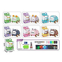 Машинка "DIY Diamonds car", 6 видів, в кор. 15*11*5,5 см (180 шт./2)