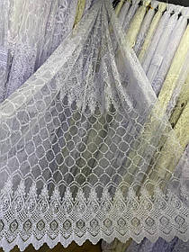 Тюль фатинова корд заввишки 2,8 м. біла