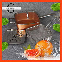 Сковорідка-фритюрниця пароварка -8001