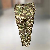 Брюки тактические софтшелл с флисом Special, размер XXL, Мультикам, утепленные брюки для военныхMSH