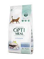 OPTIMEAL Оптимил корм для котів з тріскою, 10кг