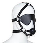 Кляп з маскою і бондажем MaskGag BDSM, фото 2