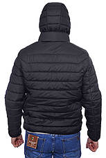 Куртка чоловіча демісезонна The North Face 24-N286 темно-синя, фото 5