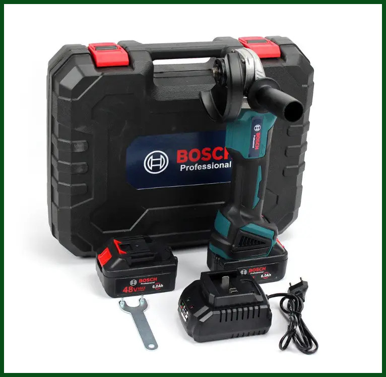 Акумуляторна болгарка Bosch GWX 48V-10C (48V, Ø 125 мм) Потужна кутова шліфмашина Бош 48v 125 мм bs