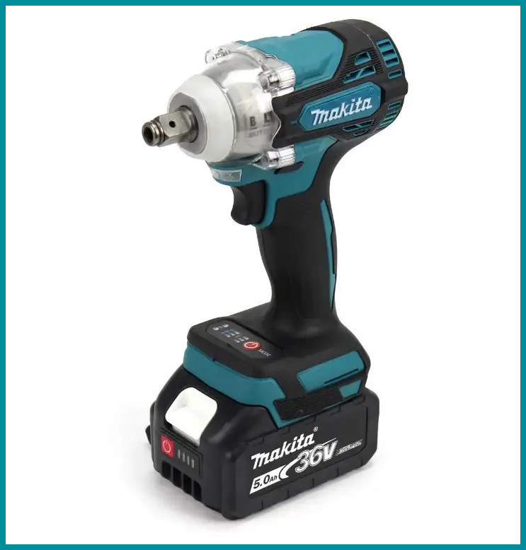 Гайковерт акумуляторний Makita DTW301 (36V, 5AH) з набором інструментів, з регулюванням обертів Макіта bs