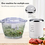 Подрібнювач кухонний Haeger HG-7028 бездротовий акумуляторний, фото 3