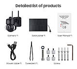 Зовнішня поворотна IP камера із сонячною панеллю Shiwojia (Inqmega) ST-516C-4M-4G, фото 9