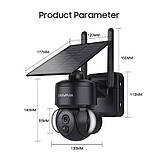 Зовнішня поворотна IP камера із сонячною панеллю Shiwojia (Inqmega) ST-516C-4M-4G, фото 8