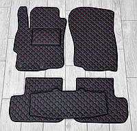 Авто коврики в салон из Экокожи для Mitsubishi Lancer 2007+ / Митсубиси Лансер (10) 2007+