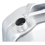 Алюмінієва каністра Airline 20 л для пального, антикорозійна, легка, з герметичною кришкою, фото 3