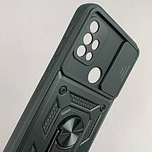 Чохол для Motorola G10 протиударний чохол зі шторкою для камери на телефон моторола г10 чорний crt, фото 3