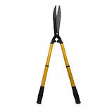 Ножиці для живоплоту садові з лезами із загартованої сталі та антикорозійним покриттям, фото 2