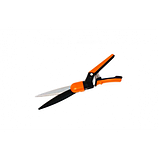 Ножиці для трави Top Flora 330 мм з поворотним лезом 360° для стрижки газону та кущів, фото 3