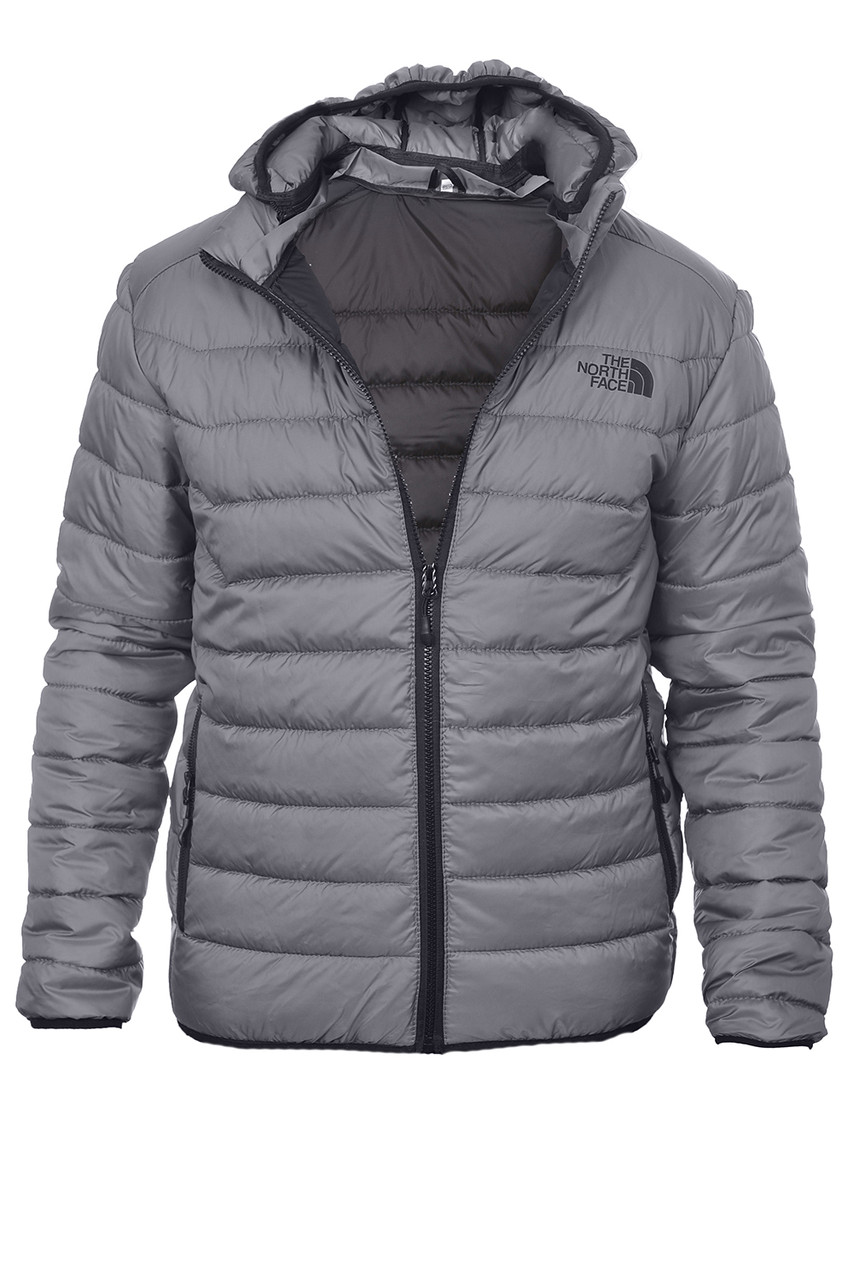 Куртка чоловіча демісезонна The North Face 24-N286 сіра