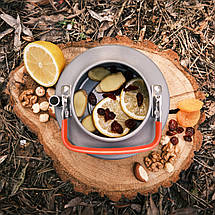 Туристичний алюмінієвий чайник Naturehike NH17C020-H (1,45 л), фото 3