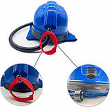 Піскоструминний шолом РАНО з регулятором температури, подачею повітря та антизапотівальним оглядовим вікном, фото 4