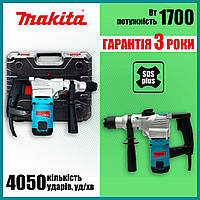 Перфоратор бочковой Makita HR550Z (1700 Вт, 7 Дж) Сетевой перфоратор Макита с патроном sds-plus в кейсе gt