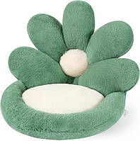 Зеленая Подушка для сиденья в форме цветка, офисная напольная подушка Ditucu