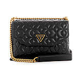 Жіноча сумочка Guess на плече (787080) чорна, фото 5