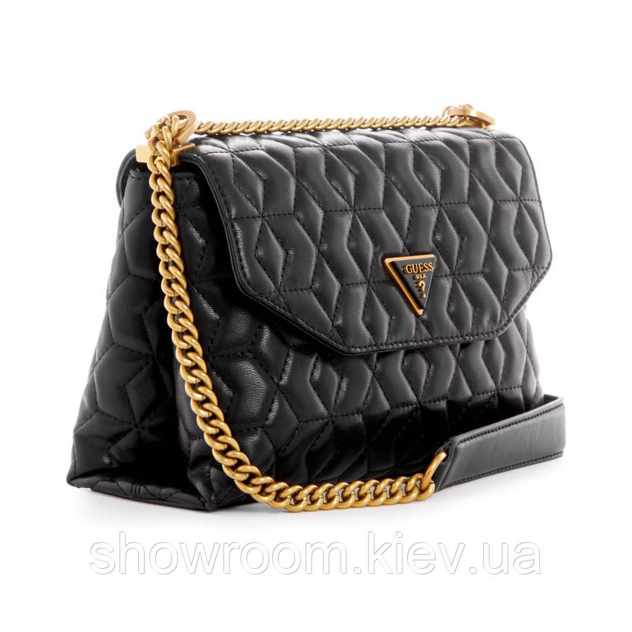 Жіноча сумочка Guess на плече (787080) чорна