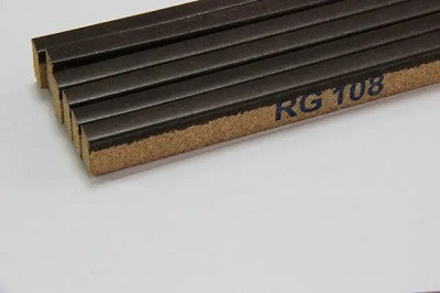 Пробковий компенсатор (поріжок), 10 мм, RG-108 Чорний горіх