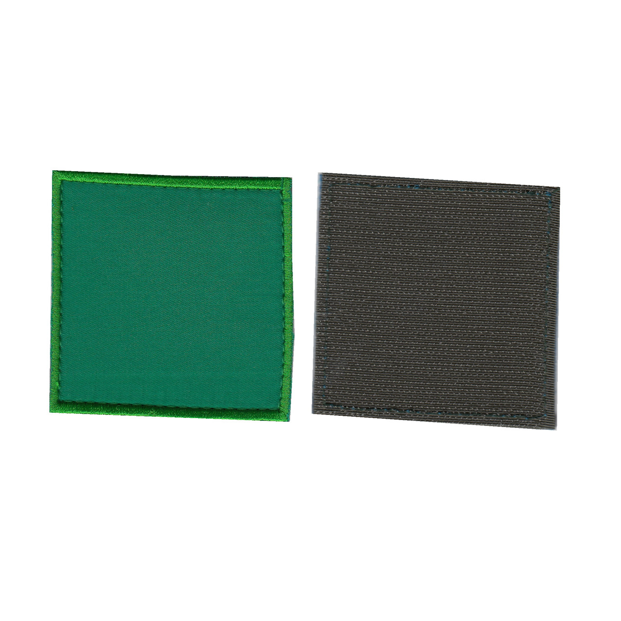 Шеврон військовий / армійський, заглушка, зелений, ЗСУ. 7,5 см* 7,5см, фото 1