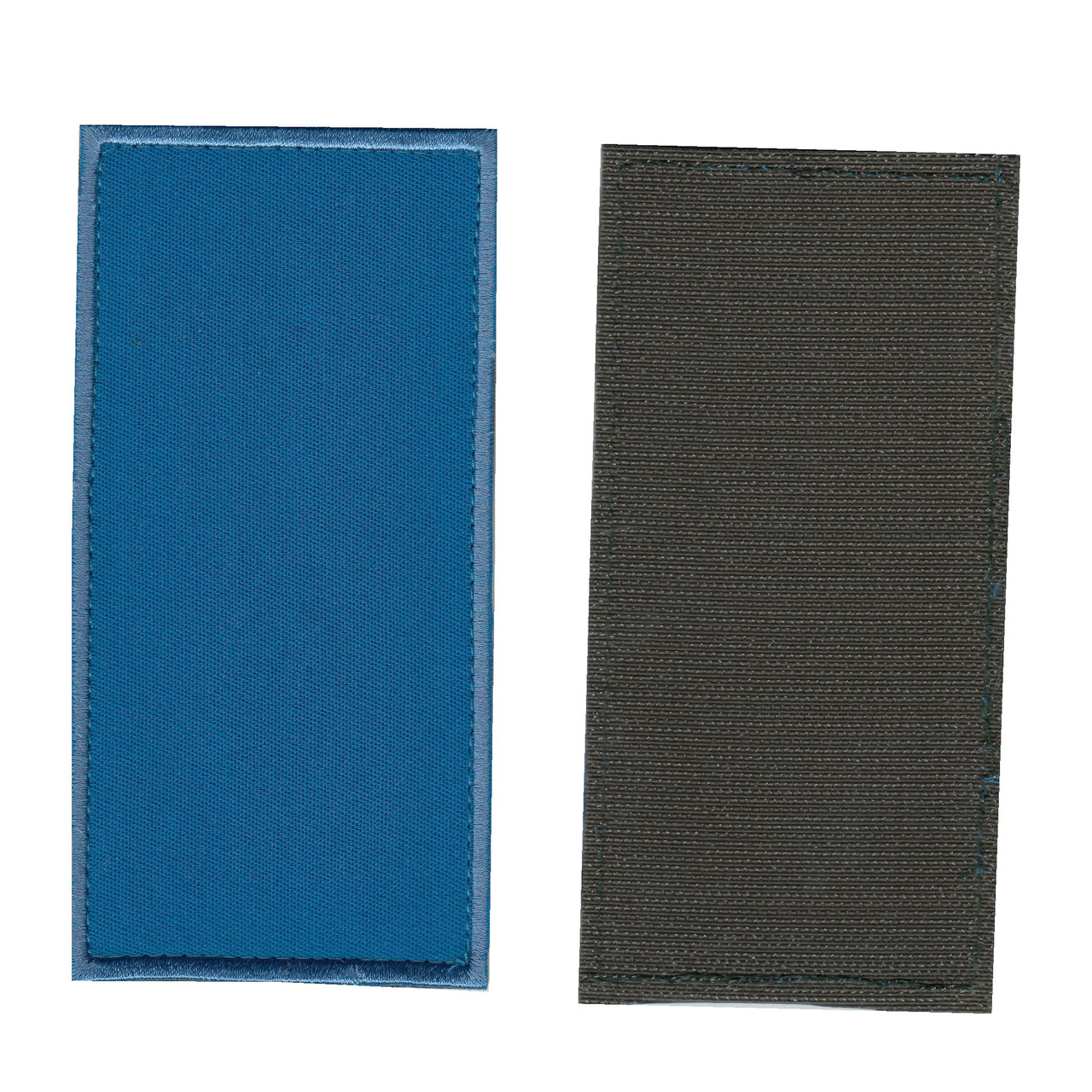 Шеврон військовий / армійський, заглушка, синій, ЗСУ. 14*7,5, фото 1