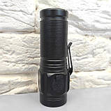 Ліхтар ручний W5182-3XHP360, 1х18500, індикація заряду, магніт, ЗП Type-C, фото 5