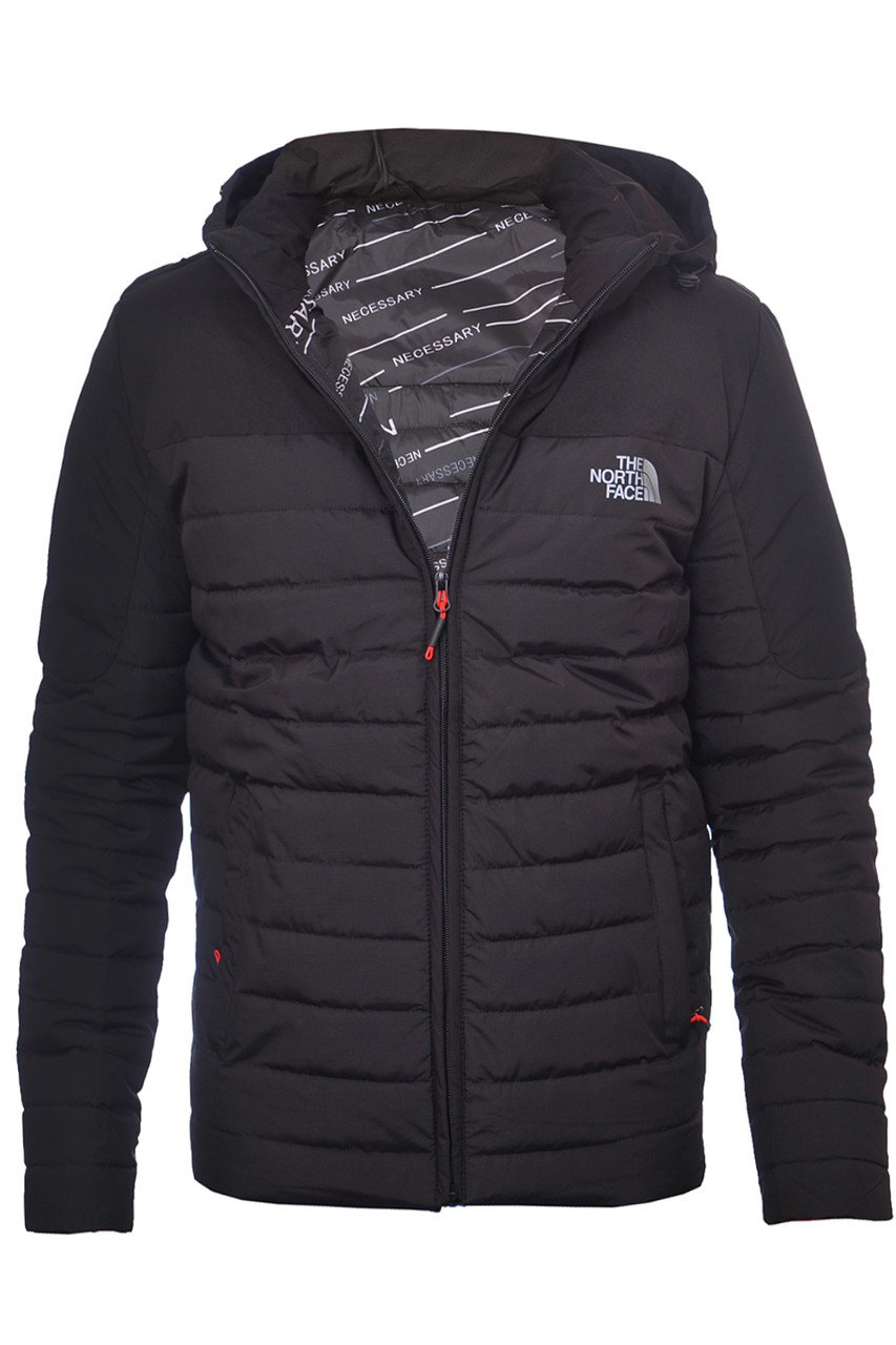 Куртка чоловіча демісезонна The North Face 24-TE-08 чорна S (46)