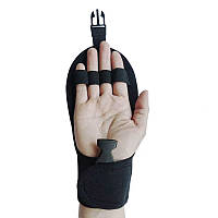 Фиксирующая перчатка с цельным манжетом фиксации пальцев BS-2567-7 для реабилитации после инсульта