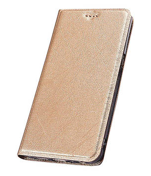 Чохол книжка магнітний протиударний для Samsung A52 A525F "HLT" Золотий