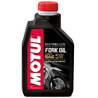 Олива для вилок мотоциклів Motul Fork Oil Factory Line Light 5W 1 л 100% Синтетика (821801/105924)