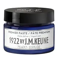 Паста для укладки мужских волос Премьер Keune 1922 By J.M. Premier Paste 75 мл