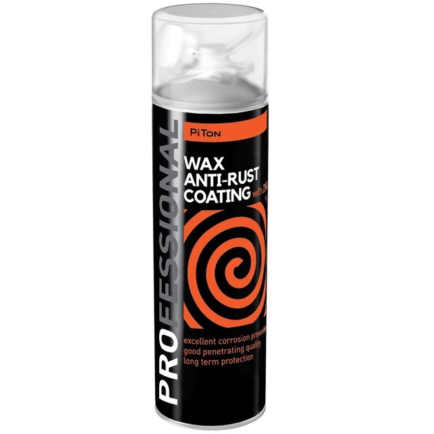 Мовіль для авто PiTon WAX-ANTICORROSION COATING + цинк захист від корозії 500 мл