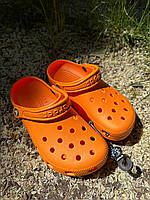 Кроксы Crocs Classic Clog M6/W8 38-39р. 24 см Оранжевый (оригинал)
